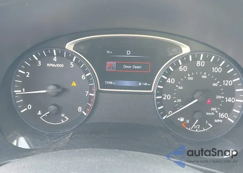 2017 Nissan Altima 2.5 Sr из США, поврежденный, VIN 1N4AL3AP2HC252910